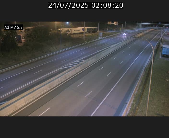 <h2>Webcam à l'Aire de Berchem au Luxembourg sur l'A3. Vue orientée vers la France</h2>
