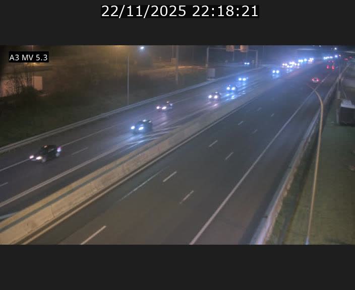 <h2>Webcam à l'Aire de Berchem au Luxembourg sur l'A3. Vue orientée vers la France</h2>