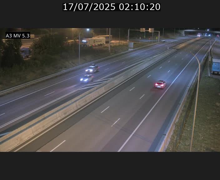 <h2>Webcam à l'Aire de Berchem au Luxembourg sur l'A3. Vue orientée vers la France</h2>
