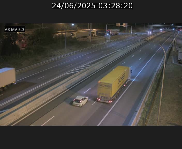 <h2>Webcam à l'Aire de Berchem au Luxembourg sur l'A3. Vue orientée vers la France</h2>
