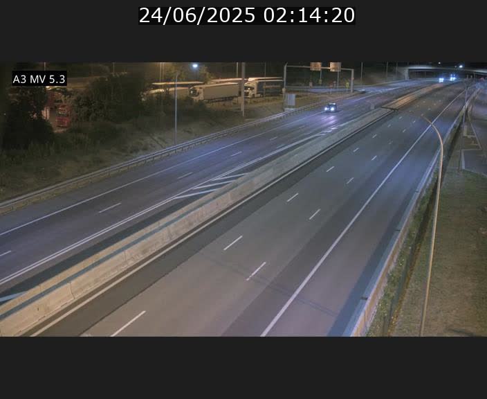 <h2>Webcam à l'Aire de Berchem au Luxembourg sur l'A3. Vue orientée vers la France</h2>