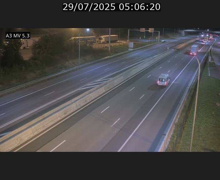 <h2>Webcam à l'Aire de Berchem au Luxembourg sur l'A3. Vue orientée vers la France</h2>