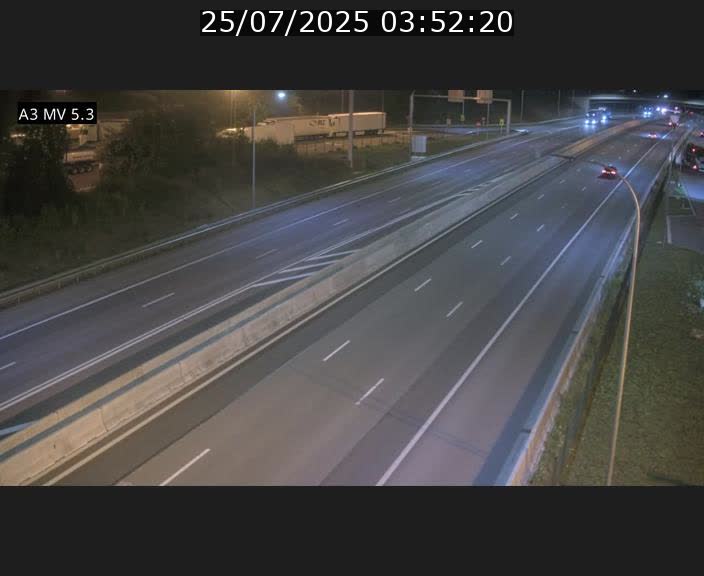 <h2>Webcam à l'Aire de Berchem au Luxembourg sur l'A3. Vue orientée vers la France</h2>