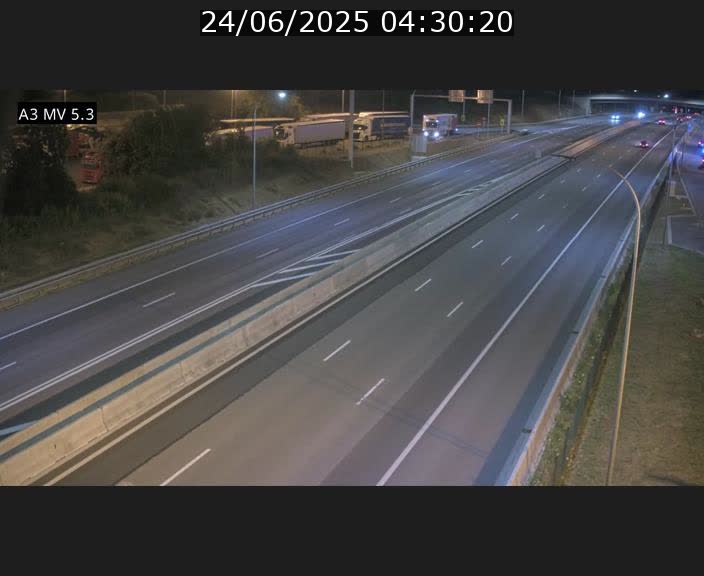 <h2>Webcam à l'Aire de Berchem au Luxembourg sur l'A3. Vue orientée vers la France</h2>