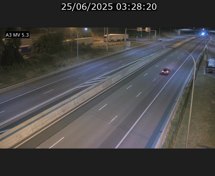 <h2>Webcam à l'Aire de Berchem au Luxembourg sur l'A3. Vue orientée vers la France</h2>