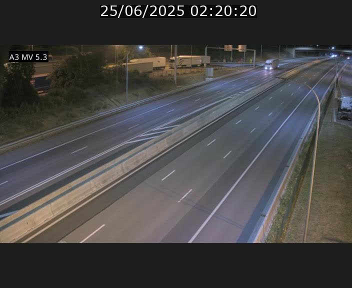 <h2>Webcam à l'Aire de Berchem au Luxembourg sur l'A3. Vue orientée vers la France</h2>