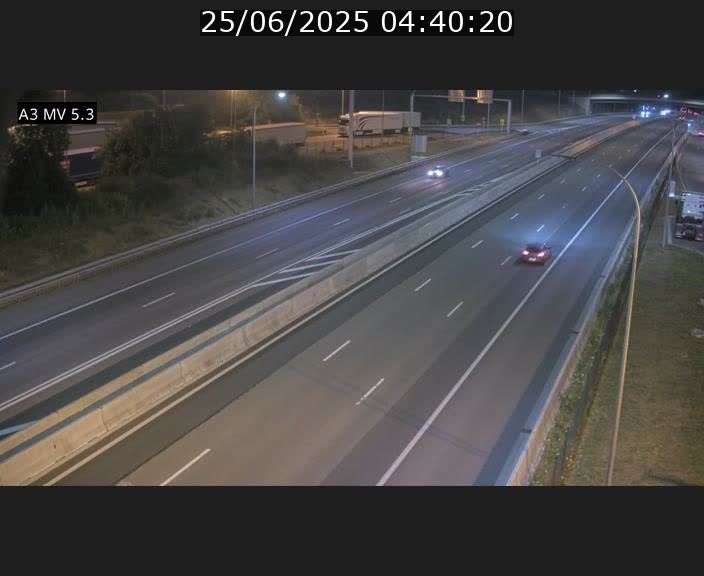 <h2>Webcam à l'Aire de Berchem au Luxembourg sur l'A3. Vue orientée vers la France</h2>