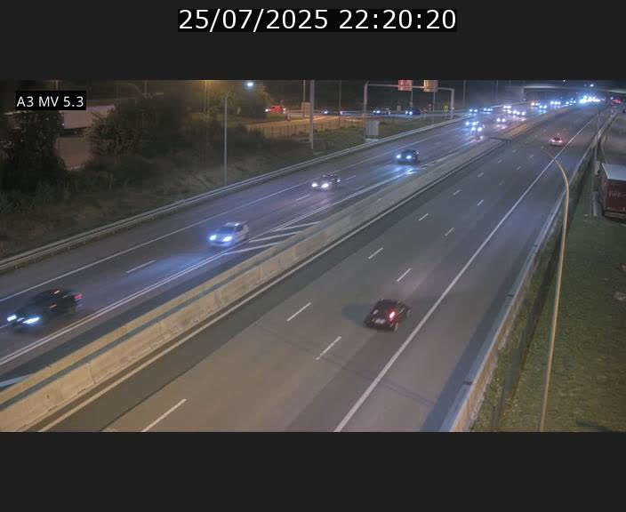 <h2>Webcam à l'Aire de Berchem au Luxembourg sur l'A3. Vue orientée vers la France</h2>