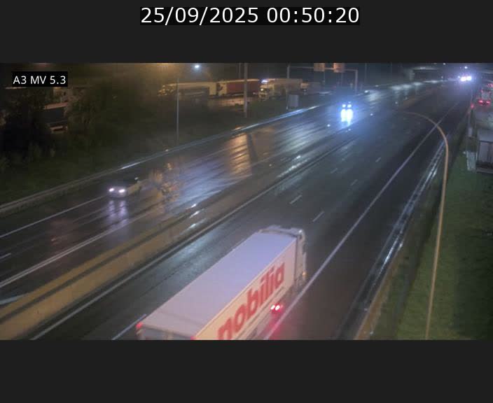 <h2>Webcam à l'Aire de Berchem au Luxembourg sur l'A3. Vue orientée vers la France</h2>