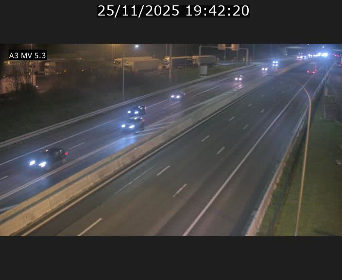 <h2>Webcam à l'Aire de Berchem au Luxembourg sur l'A3. Vue orientée vers la France</h2>