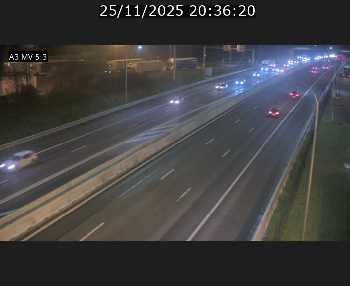 <h2>Webcam à l'Aire de Berchem au Luxembourg sur l'A3. Vue orientée vers la France</h2>