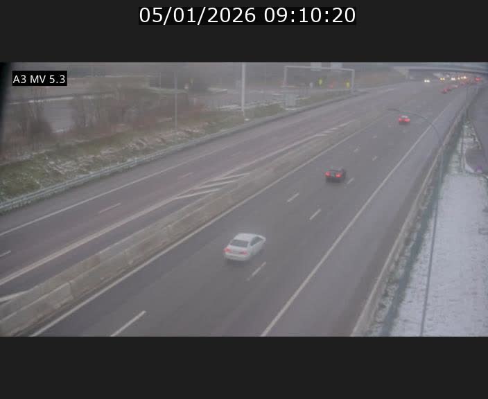 <h2>Webcam à l'Aire de Berchem au Luxembourg sur l'A3. Vue orientée vers la France</h2>