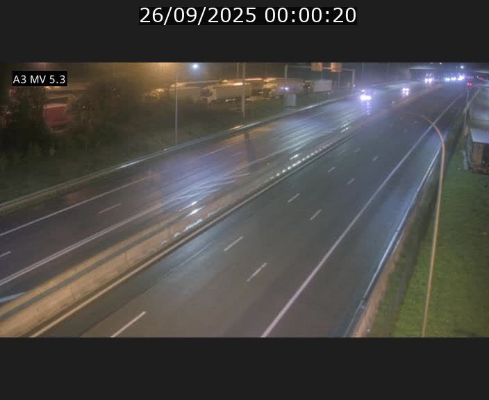 <h2>Webcam à l'Aire de Berchem au Luxembourg sur l'A3. Vue orientée vers la France</h2>