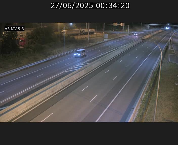 <h2>Webcam à l'Aire de Berchem au Luxembourg sur l'A3. Vue orientée vers la France</h2>