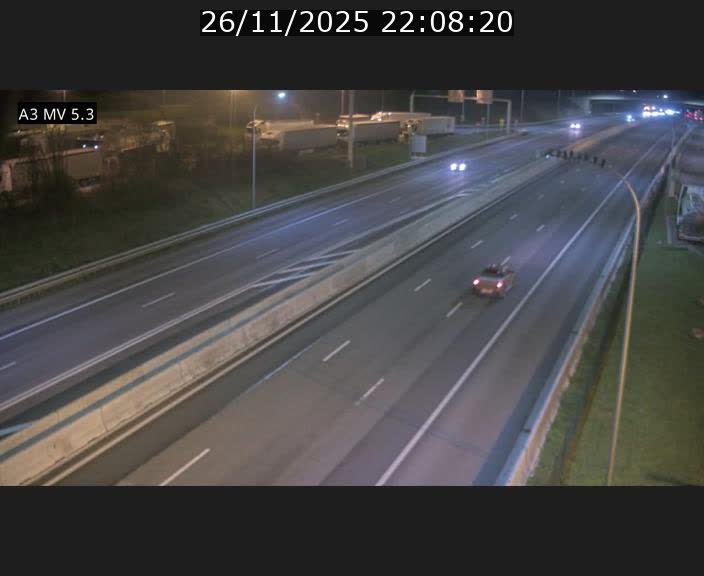 <h2>Webcam à l'Aire de Berchem au Luxembourg sur l'A3. Vue orientée vers la France</h2>
