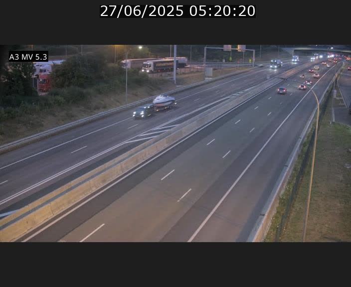 <h2>Webcam à l'Aire de Berchem au Luxembourg sur l'A3. Vue orientée vers la France</h2>