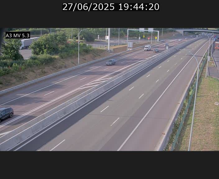 <h2>Webcam à l'Aire de Berchem au Luxembourg sur l'A3. Vue orientée vers la France</h2>