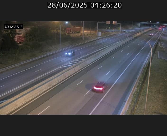 <h2>Webcam à l'Aire de Berchem au Luxembourg sur l'A3. Vue orientée vers la France</h2>