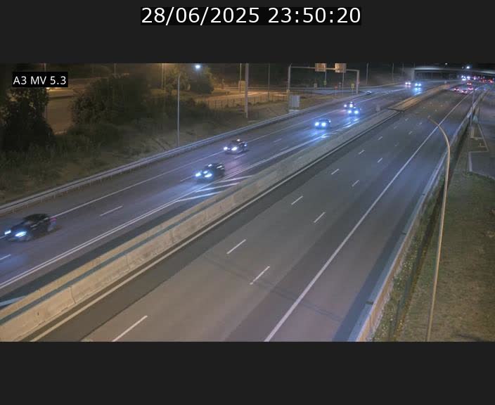 <h2>Webcam à l'Aire de Berchem au Luxembourg sur l'A3. Vue orientée vers la France</h2>