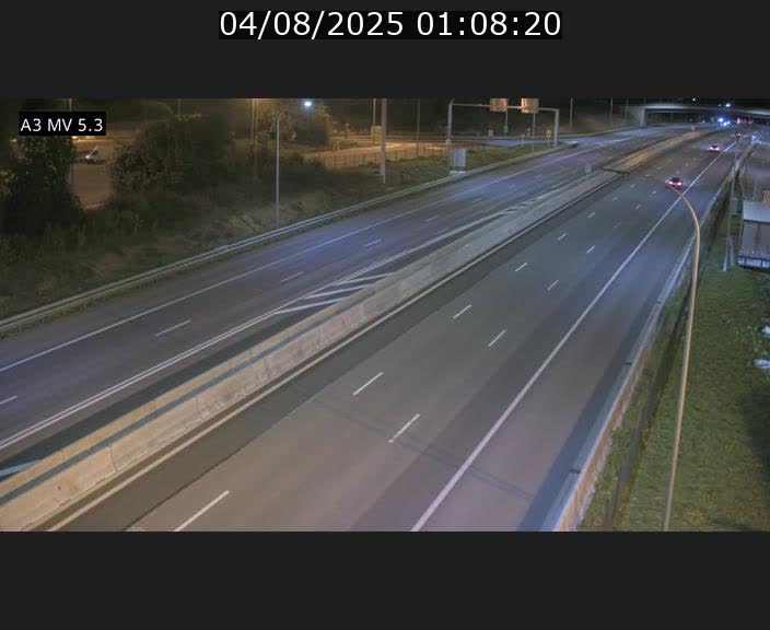 <h2>Webcam à l'Aire de Berchem au Luxembourg sur l'A3. Vue orientée vers la France</h2>
