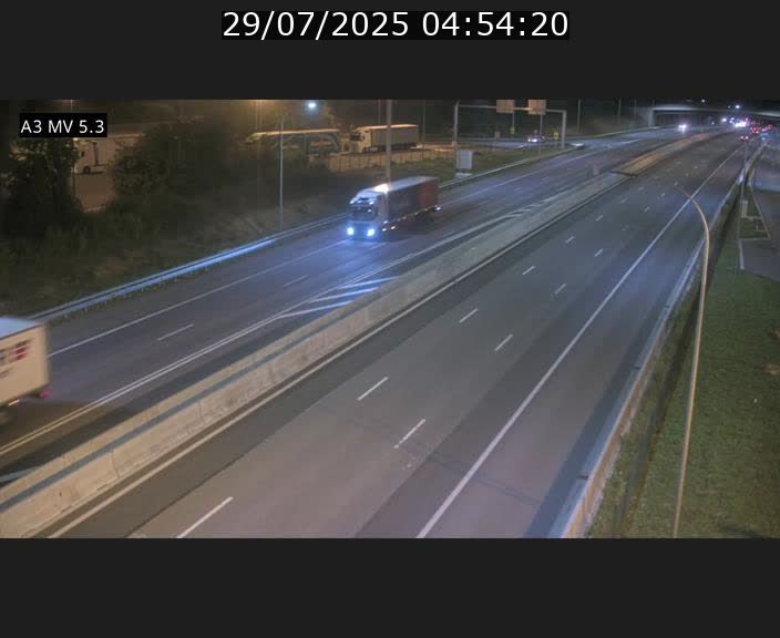 <h2>Webcam à l'Aire de Berchem au Luxembourg sur l'A3. Vue orientée vers la France</h2>