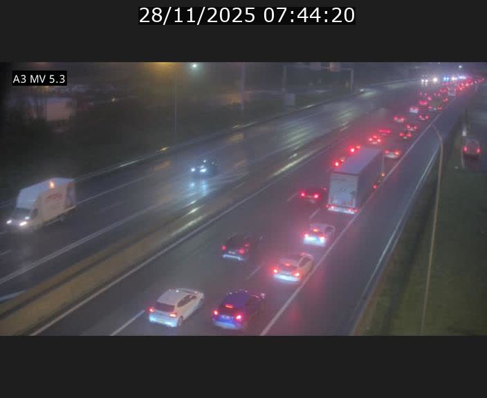 <h2>Webcam à l'Aire de Berchem au Luxembourg sur l'A3. Vue orientée vers la France</h2>