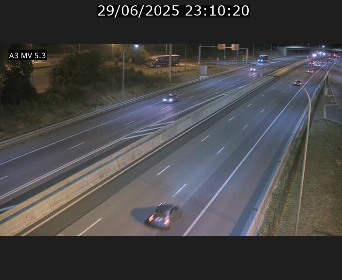 <h2>Webcam à l'Aire de Berchem au Luxembourg sur l'A3. Vue orientée vers la France</h2>