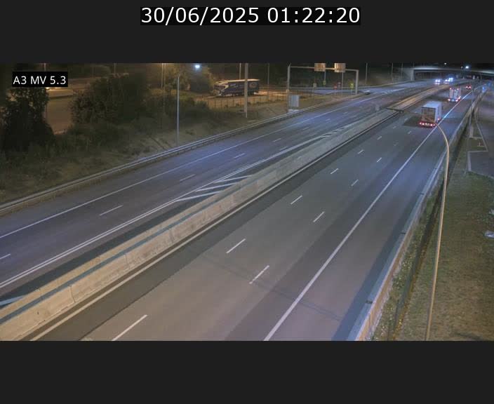 <h2>Webcam à l'Aire de Berchem au Luxembourg sur l'A3. Vue orientée vers la France</h2>
