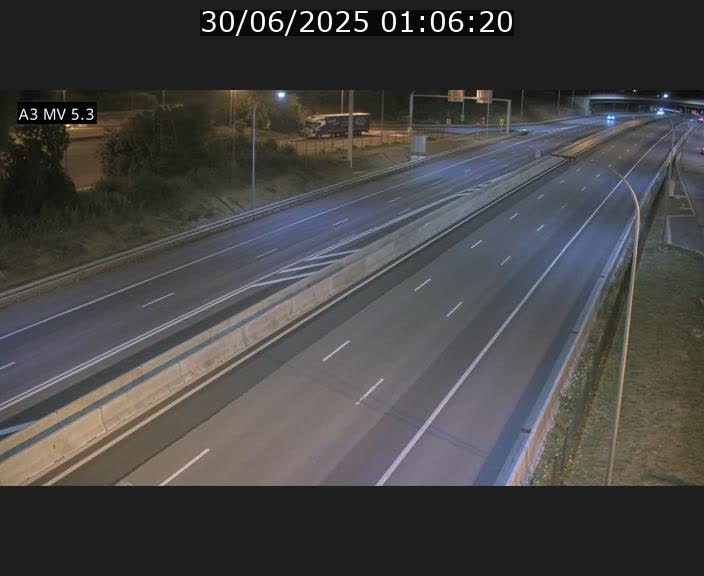 <h2>Webcam à l'Aire de Berchem au Luxembourg sur l'A3. Vue orientée vers la France</h2>