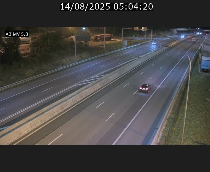 <h2>Webcam à l'Aire de Berchem au Luxembourg sur l'A3. Vue orientée vers la France</h2>