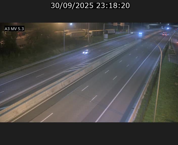 <h2>Webcam à l'Aire de Berchem au Luxembourg sur l'A3. Vue orientée vers la France</h2>