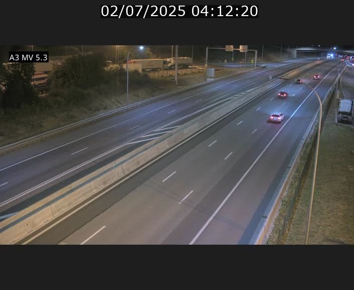 <h2>Webcam à l'Aire de Berchem au Luxembourg sur l'A3. Vue orientée vers la France</h2>