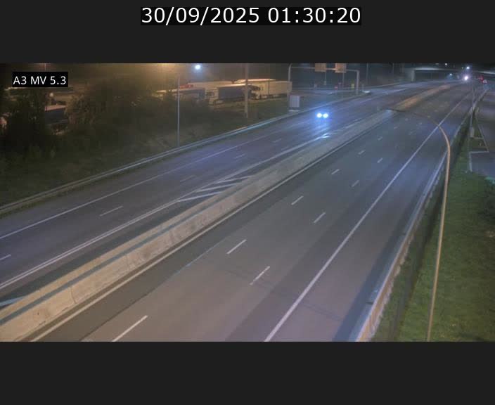<h2>Webcam à l'Aire de Berchem au Luxembourg sur l'A3. Vue orientée vers la France</h2>