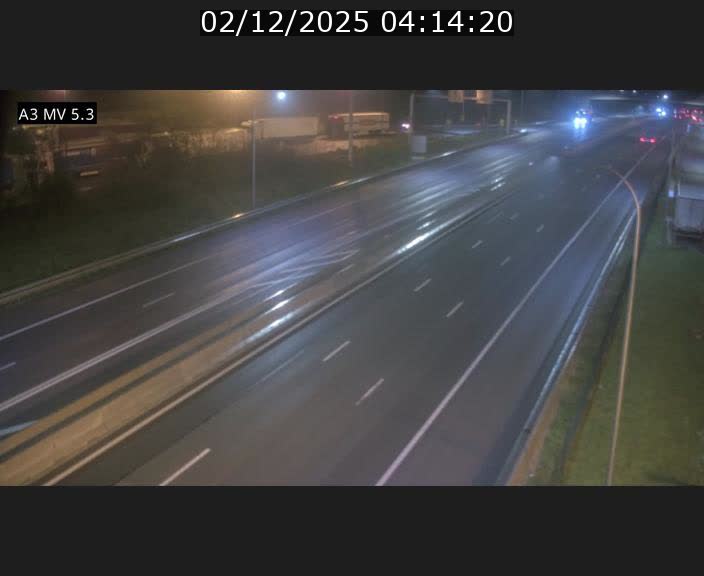 <h2>Webcam à l'Aire de Berchem au Luxembourg sur l'A3. Vue orientée vers la France</h2>