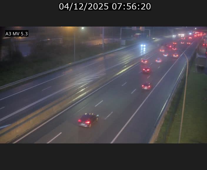 <h2>Webcam à l'Aire de Berchem au Luxembourg sur l'A3. Vue orientée vers la France</h2>