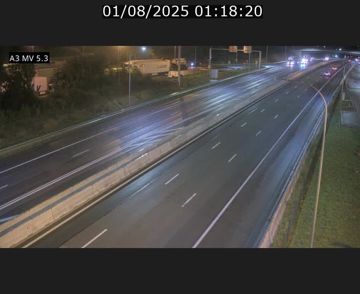 <h2>Webcam à l'Aire de Berchem au Luxembourg sur l'A3. Vue orientée vers la France</h2>
