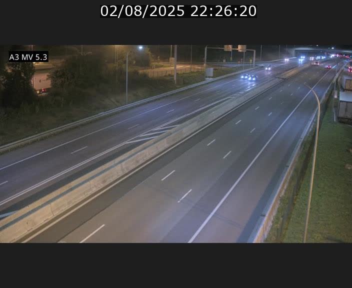 <h2>Webcam à l'Aire de Berchem au Luxembourg sur l'A3. Vue orientée vers la France</h2>