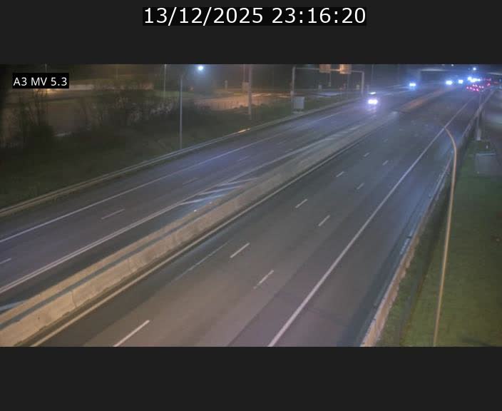 <h2>Webcam à l'Aire de Berchem au Luxembourg sur l'A3. Vue orientée vers la France</h2>