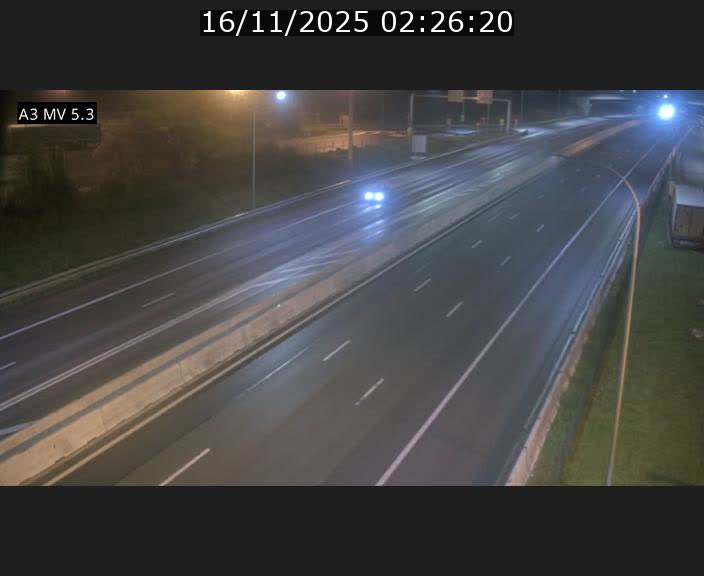 <h2>Webcam à l'Aire de Berchem au Luxembourg sur l'A3. Vue orientée vers la France</h2>