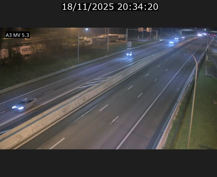 <h2>Webcam à l'Aire de Berchem au Luxembourg sur l'A3. Vue orientée vers la France</h2>