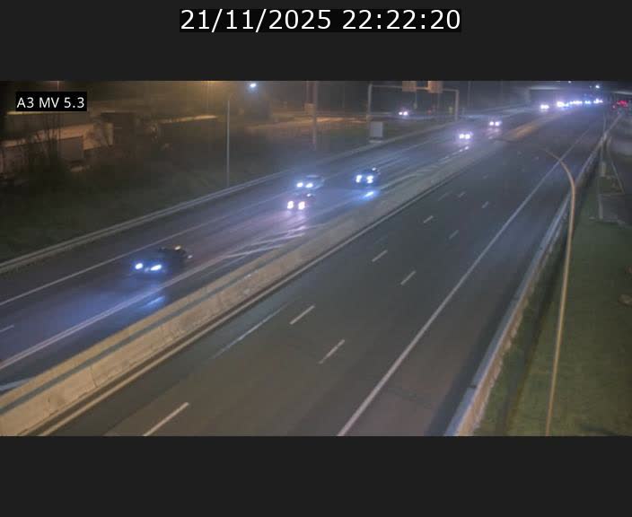 <h2>Webcam à l'Aire de Berchem au Luxembourg sur l'A3. Vue orientée vers la France</h2>