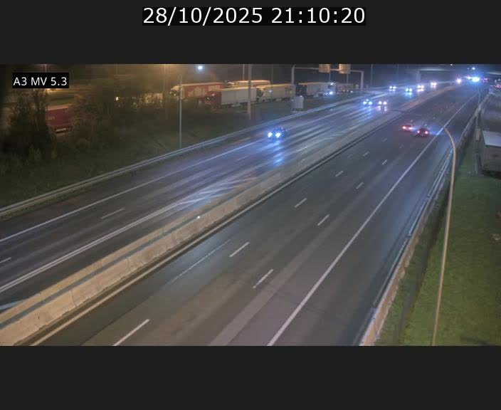 <h2>Webcam à l'Aire de Berchem au Luxembourg sur l'A3. Vue orientée vers la France</h2>