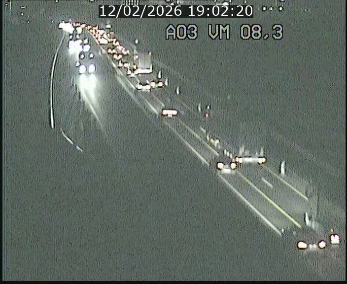 <h2>Traffic live webcam Luxembourg Bettembourg - A3 - BK 8.3 - direction France</h2>