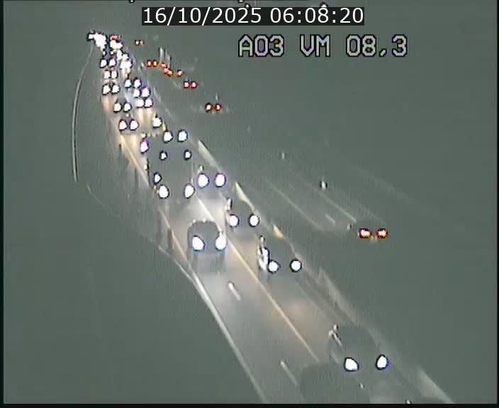 <h2>Traffic live webcam Luxembourg Bettembourg - A3 - BK 8.3 - direction France</h2>