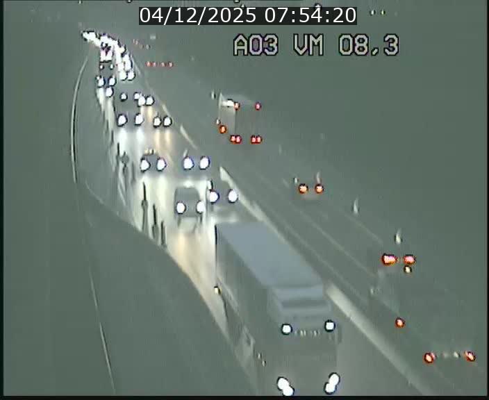 <h2>Traffic live webcam Luxembourg Bettembourg - A3 - BK 8.3 - direction France</h2>