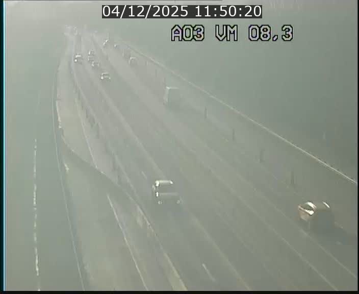 <h2>Traffic live webcam Luxembourg Bettembourg - A3 - BK 8.3 - direction France</h2>