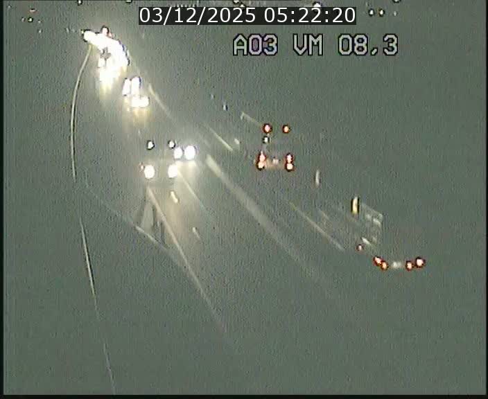 <h2>Traffic live webcam Luxembourg Bettembourg - A3 - BK 8.3 - direction France</h2>