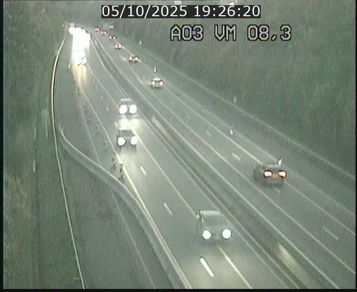 <h2>Traffic live webcam Luxembourg Bettembourg - A3 - BK 8.3 - direction France</h2>