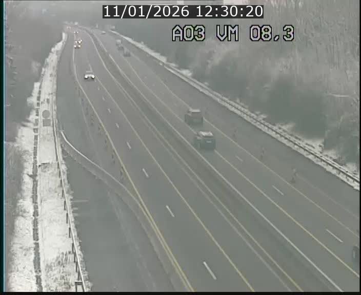 Traffic live webcam Luxembourg Bettembourg - A3 - BK 8.3 - direction France