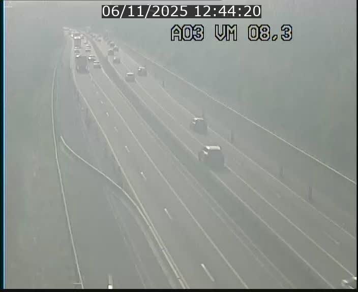 <h2>Traffic live webcam Luxembourg Bettembourg - A3 - BK 8.3 - direction France</h2>